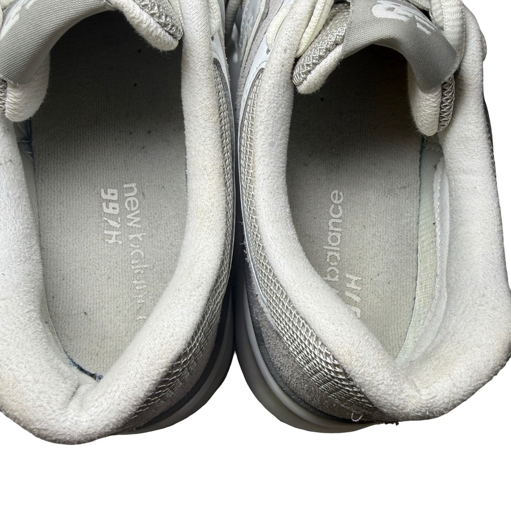 New Balance 997H Grey White Suede Mesh Sneakers CW997HCR Womens 8.5 Mens 7 - Picture 6 of 10
